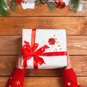 Weihnachts aufkleber Etiketten Weihnachts geschenk Etiketten Weihnachts aufkleber Tag abnehmbar für Geschenk verpackung benutzer definierte hohe Qualität