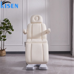 KISEN Professional 1/<b>2</b>/3 Motor Aesthetic <b>Chair</b> Spa Lash <b>Table</b> Cosmetic Facial Beauty Bed - Product Image 2