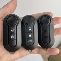 Clé télécommande pliable à 3 boutons HITAG AES 7945 4A Chip 433Mhz A2C86460000 pour Fiat Strada MOBI UNO Fiorino E MAIS