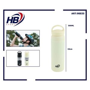 Portable 500ml <b>Thermos</b> Cup with Spray Paint Sports <b>Bottles</b> - Product Image 1