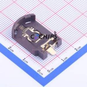 BS-08-B2AA025 Button & Strip <b>Battery</b> Connector SMD Connector <b>Battery</b> Clip <b>CR2032</b> Phosphor Bronze - Product Image 1