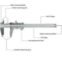 High Quality 0-150mm Sliding Gauge Micrometer Measuring Tool Industrial Grade Stainless Steel Electronic Digital Ruler Caliper