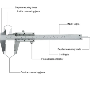 Calibrador Digital Electrónico de Acero Inoxidable de Grado Industrial, Micrómetro de Calibre Deslizante de Alta Calidad de <span class=keywords><strong>0</strong></span>-150 mm - Product Image 6