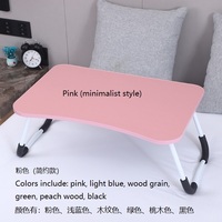 Table d'ordinateur pliante, table pliante de lit, petite table pliante