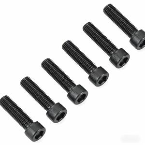 สกรูหัวหกเหลี่ยมเกลียวเต็ม M4 M5 M6 เกรด 12.9 สีดำออกไซด์ ยี่ห้อ Bibo Yaente สำหรับงานหนัก - Product Image 5