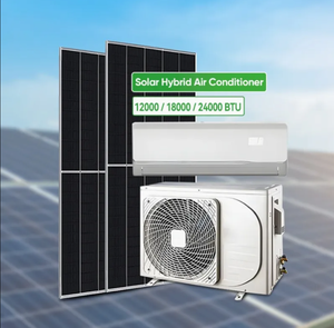 Aire Acondicionado de Habitación de Alta Eficiencia Energética de 24000 BTU, Alimentado por Batería Solar de 48 V, Unidad de Aire Acondicionado Híbrida de Red ACDC, AC/DC-12K 1 - Product Image 3
