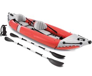 Kayak Inflable Doble Personalizado con Fondo Inflable para <span class=keywords><strong>3</strong></span> <span class=keywords><strong>Personas</strong></span>, Canoa Inflable para Rafting y Remo - Product Image 5