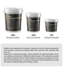 <span class=keywords><strong>Membrana</strong></span> Impermeable Líquida W-13 <span class=keywords><strong>para</strong></span> Techos Metálicos, Revestimiento Elastomérico Monocomponente a Base de Agua - Product Image 3