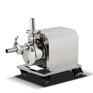 <b>Wine</b> <b>Pump</b> 304 Stainless Steel Sanitary Food-Grade Self-Priming High Capacity <b>Pump</b> for Household Beverage Milk Soy Milk - Product Image 1