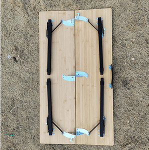 Tavolo <span class=keywords><strong>da</strong></span> Campeggio Pieghevole in Alluminio per Esterni - Leggero ed Ecologico per Escursionismo, Pesca e Giardino - Product Image 4