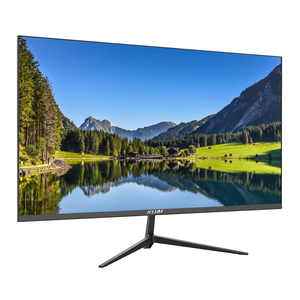 KUAI Monitor 27 inci, Monitor komputer IPS 75Hz Full HD 1920x1080P dengan HD_MI VGA antarmuka Perawatan Mata tanpa bingkai 100X100mm VESA - Product Image 1
