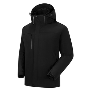 Veste de style urbain à capuche <span class=keywords><strong>pour</strong></span> <span class=keywords><strong>homme</strong></span> Fable Smoda, chaude, respirante, à séchage rapide, anti-rétrécissement, anti-boulochage, avec des caractéristiques écologiques - Product Image 2
