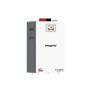 Système de stockage d'énergie hors réseau mural empilable 205Ah 51.2V avec BMS intelligent pour usage domestique, sortie 10-20kW, indice de protection IP21, CAN - Product Image 1