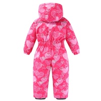 Combinaison de ski une pièce pour filles pour enfants Vêtements d'hiver imperméables et coupe-vent Combinaison de neige