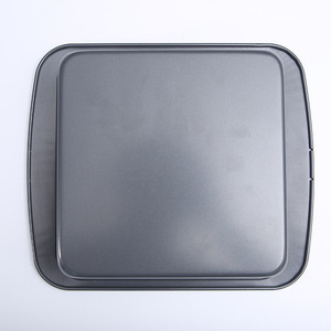 ถาดอบสี่เหลี่ยมเหล็กคาร์บอนเคลือบสารกันติด สำหรับทำชีสเค้กและขนมอบ ขนาด 22.5x22.5 ซม. ใช้กับเตาอบได้ - Product Image 1