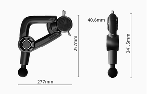 Hochwertiger kabelloser elektrischer Percussion-<span class=keywords><strong>Massage</strong></span> gerät mit bürstenlosem Motor 3200mAh Batterie 10 <span class=keywords><strong>Massage</strong></span> köpfe Schnell verschluss - Product Image 6