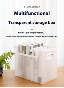 Ins <span class=keywords><strong>Wind</strong></span> maison et bureau épaissi Ins vent boîte de rangement de bureau pliable papeterie articles divers <span class=keywords><strong>magazine</strong></span> organisateur armoire - Product Image 6