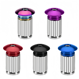 אופניים חלקים מסגסוגת אלומיניום בר מסתיים תקעים תלושים mtb - Product Image 1