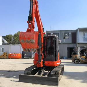 Excavatrice Kubota U50 d'occasion du Japon, mini-excavatrice Kubota U50-4 5T, mini-pelle compacte, Kubota U50 U55 KX163 KX165 KX155 KX183 - Product Image 2
