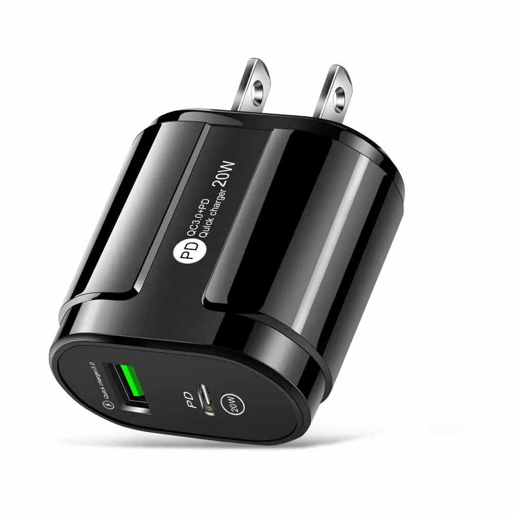 20W Mini adatto per caricatore da parete AU EU US UK prezzo di fabbrica amaretto colore Usb caricatore Pd