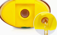 Capuchon à clapet en silicone de qualité alimentaire à fente transversale, best-seller, pour presser le miel, le sirop, la sauce, les bouchons de bouteilles
