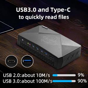 <span class=keywords><strong>Hystou</strong></span> มินิพีซีที่มี GeForce RTX3060 GDDR6ขายดี4K 11900H WiFi สี่จอแสดงผล Intel Core I9สินค้าใหม่ปลั๊กเรา - Product Image 6