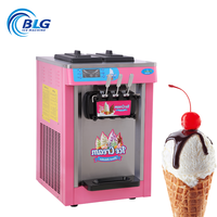 BLG 2+1mix IJsmachine Fabriek Stiltegevoelige Commerciële Automatische IJsmachine voor Boetiekcafés, Een Must-have Sensatie