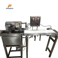Machine d'enrobage de chocolat FXN en promotion – Machine de traitement du cacao pour ligne d'enrobage de barres chocolatées et usage en pâtisserie