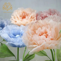 Grandes fleurs artificielles à ouverture et fermeture automatiques, autres décorations de mariage, fleurs au toucher réel, ornements pour fêtes et décoration intérieure