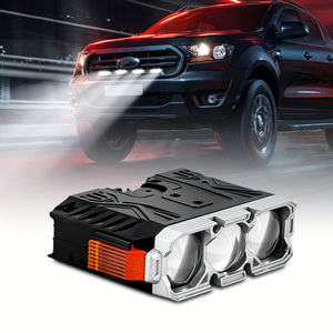 Nuovo Arrivo: Faro da Griglia per Auto 100W/70W, Faretto <span class=keywords><strong>Esterno</strong></span> per Moto con Luce Laterale Stroboscopica per Fuoristrada, Camion, Moto, SUV - Product Image 4