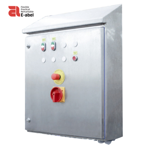 Eabel tùy chỉnh vệ sinh NEMA 4X IP65 500x400x300 SUS 316 thép không gỉ Thùng chống thấm nước hộp điều khiển Tủ phân phối - Product Image 5