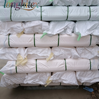 Longhitex Usine Blanc 80% Polyester 20% Coton TC Popeline Tissu Tissé Ajustement Sec Respirant pour Costumes De Mariage Garçons Jupes Sacs