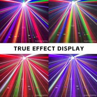 Nouveau modèle tendance : Lumières de scène laser disco DJ 120W, six projecteurs à tête mobile pour DJ, mariages et fêtes