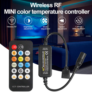 Nhà Máy bán hàng trực tiếp không dây <span class=keywords><strong>DC12V</strong></span> 24V rf2.4g từ xa mini 6A màu duy nhất CCT <span class=keywords><strong>RGB</strong></span> RGBW rgbww <span class=keywords><strong>Led</strong></span> điều khiển cho đèn <span class=keywords><strong>Led</strong></span> - Product Image 6