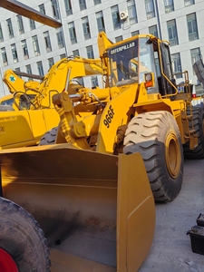 รถตักล้อยางมือสอง Cat 966F 966H อุปกรณ์เครื่องจักรอุตสาหกรรม สภาพ 95% พร้อมอะไหล่สำคัญ-เครื่องยนต์ มอเตอร์ แบริ่ง ราคาถูก - Product Image 3