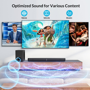<span class=keywords><strong>Soundbar</strong></span> per Smart <span class=keywords><strong>TV</strong></span> 120W con Connessione BT/ARC/Ottica/AUX, <span class=keywords><strong>Soundbar</strong></span> Staccabile 2 in 1 per <span class=keywords><strong>TV</strong></span>/PC/Gaming/Proiettori - Product Image 6