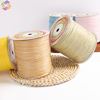 Fil de raphia teint à la main en promotion – Filé à l'anneau, haute ténacité, idéal pour le tricot et le crochet