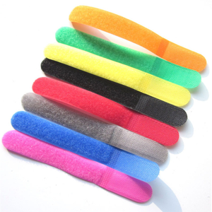 Thương Hiệu Quản Lý Cáp Băng 200Mm Nylon Chất Liệu Tự Khóa Hook-And-Loop Cho Trung Tâm Dữ Liệu Cáp Tùy Chỉnh Logo In Cáp - Product Image 2