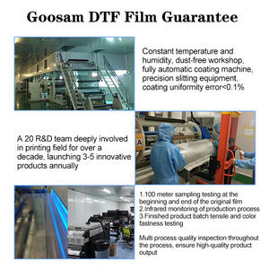 Top Selling Personalized A3 A4 A3+ 30Cm 60Cm <b>Digital</b> Printable Inkjet Heat Transfer Pet DTF Film Roll for Dtf Printing - Product Image 6