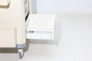 Moderne ABS Dubbele Rij IV Haak Medische Kar 5-Laags Medicijnkast Wandmontage Bevestiging Compatibiliteit Individueel Ziekenhuis Hotel - Product Image 4