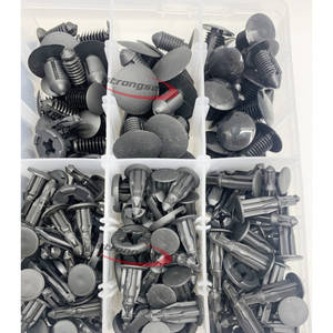 240個自動ファスナークリップリテーナークリップトリムクリップユニバーサル部品トヨタ/ホンダ/GM/フォードシール用 - Product Image 2