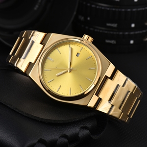 Đồng hồ lịch cổ điển bán chạy, máy cơ, không thấm nước, sang trọng tối giản, nhiều màu sắc, phù hợp cho các cặp đôi - Product Image 5