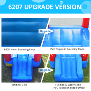 <span class=keywords><strong>Trampoline</strong></span> <span class=keywords><strong>gonflable</strong></span> pour enfants, <span class=keywords><strong>Mini</strong></span> maison à rebond, avec souffleur, pour jardin - Product Image 5