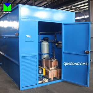 Mobile Camp station d'épuration 50m3/d 100m3/d mbbr mbr package station d'épuration des eaux usées système - Product Image 5