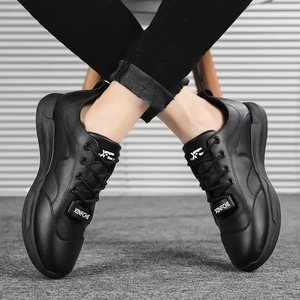Zapatillas Blancas Estilo Náutico para Hombre, Tenis Casuales de Cuero para Hombre - Product Image 4