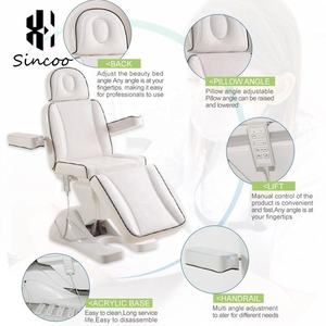 Lit de massage électrique professionnel 3 moteurs pour manucure, esthétique, soins du visage, spa et tatouage – Qualité supérieure – Vente en gros - Product Image 3