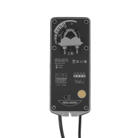Actionneur de registre coupe-feu et anti-fumée à rappel par ressort S6061SC-10AF/24V - 10 Nm, modulant AC/DC 24V
