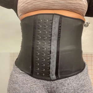 Ademend Trainingsvest voor Vrouwen - Verstelbaar Onderbust Korset met Schouderbanden, Taille Shaper & Postnatale Ondersteuning (Zwart, XL Ademend Trainingsvest voor Vrouwen - Verstelbaar Onderbust Korset met Schouderbanden, Taille Shaper & Postnatale Ondersteuning (Zwart, XL
