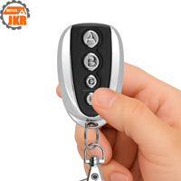 JKR-Sistema de Motor de Puerta Corredera Eléctrica, Control Inteligente, Universal, Estable, 4 Canales, 32 Bits, Código de Aprendizaje Remoto, 433MHz,
