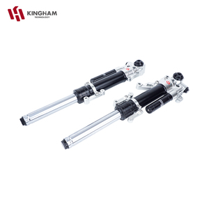 โช้คอัพห<span class=keywords><strong>น</strong></span>้า KINGHAM <span class=keywords><strong>PCX</strong></span> แบบปรับแรงอัดได้ สำหรับ PCX150 <span class=keywords><strong>160</strong></span> โช้คอัพมอเตอร์ไซ<span class=keywords><strong>ค</strong></span>์ประสิทธิภาพสูง - Product Image 3